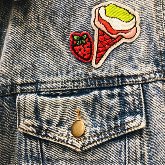 Denim Jacket Acid Wash - S 😻 - Picture 5 of 5